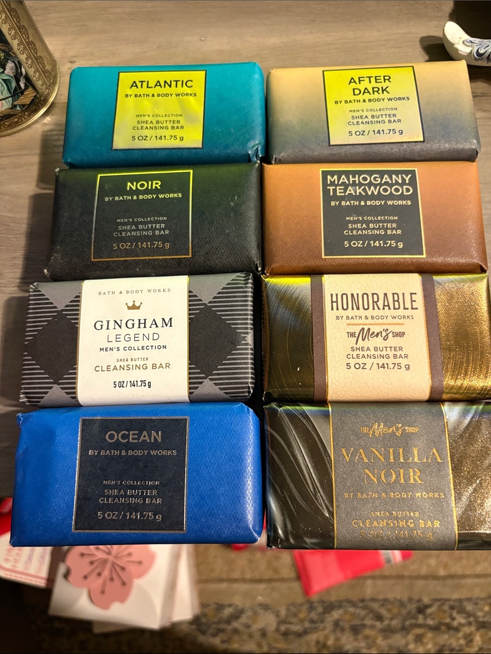 Bath & Body Works Men’s Shea Butter Cleansing Bars - Assorted Scents